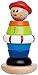 Hape Stacking Jack Wooden Ring Balancing Toddler Toy