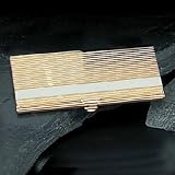 Gold & Silver Plated Business Card Case