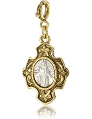 The Vatican Library Collection Two Tone St. Mary Charm
