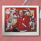 The Bob Devaney Era (1962-1971) 100 Years of Nebraska Football Print - 6 in a Series of 7