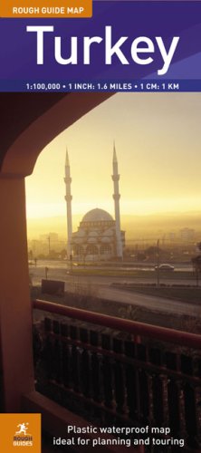 City Travel Guides Discounted  Books : Rough Guide Map Turkey