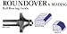 PART #2009 CARBIDE-TIP 2 FLUTE ROUND-OVER (CORNER ROUND) BIT W/ BB GUIDE 1/2 RADIUS X 1-1/2 DIA