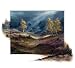 Deer Noticed Us by Reint Withaar Fine Art Print / Poster 11.75 x 9.50 in.