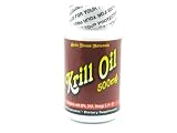 Krill Oil Supplement 500mg 60 Count Softgel Omega 3 6 9