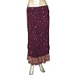 Fashion Crinkled Skirts Wrap Girls Comfortable Clothing In India Size 14 (skt424b)