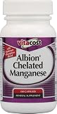 Vitacost Albion Chelated Manganese -- 10 mg - 180 Capsules