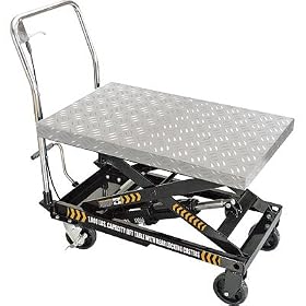 Torin Big Red Lift Table with Aluminum Top - 1000-Lb. Capacity, Model# TP05001A by Torin Big Red