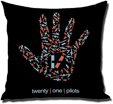 Twenty one pilots palm hands Pillow 16X16 Two Side