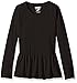 Limited Too Girls' Long Sleeve Peplum T-Shirt