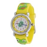Geneva Platinum Kids Frog Silicone Watch