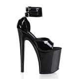 Extremely seXy 8 Inch Spike Heeled High Platform Shoes Sexy Dancer Shoes Fetish