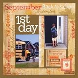 SEPTEMBER DAY CARDSTCK STICKER