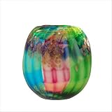 41hjxCtVYwL. SL160  Dale Tiffany PG80435 Harmony Art Decorative Vase, 10 Inch by 10 1/2 Inch