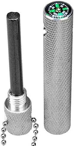 Mr Jacen Magnesium Alloy Emergency Fire Starter Blocks,Silver