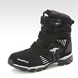 Kangaroos Stiefel, Groesse 28, schwarz