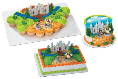 Shrek Castle Cake & Cupcake Topper