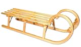 Ress Kinder Hörnerrodel 115 cm Lattensitz, Natur Lackiert, 115 x 34 x 36,5 cm