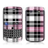 Pink Plaid Design Protective Skin Decal Sticker for BlackBerry Bold 9700 Cell Phone