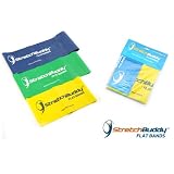 Stretch Buddy - Resistance Exercise Bands Pilates Physical Therapy Set