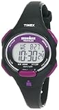 Timex Women's T5K5239J Sport Ironman Black and Purple Mid Size 10 Lap Watch
