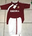 VENEZUELA SOCCER JERSEY KIDS SET sizes:4-6-8-10-12-14