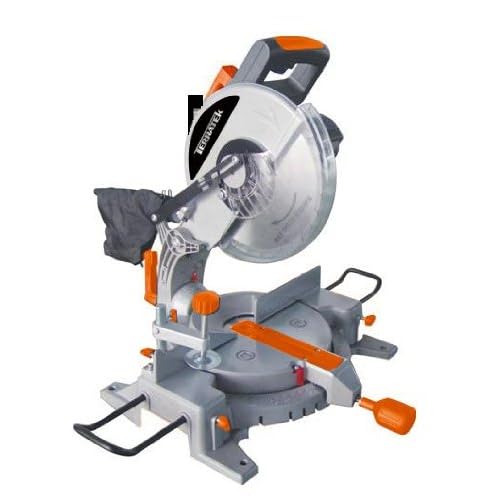 Terratek TMS10L 10Inch 15Amp Compound Mitre Saw with Laser Guide