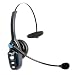 VXI BlueParrott Roadwarrior B250-XT Bluetooth Wireless Headset for Cell Phones/Computers with AC and Auto Chargers