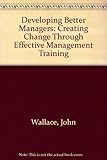 Developing better managers