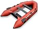 Seamax Sport420 Red Inflatable Boat, 13.8 FT Tender, Aluminum Floor Dinghy