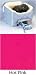 Dog Car Seat Lookout with Drawer - Hot Pink Pleather (S)