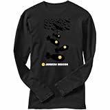 T-Shirt Long Sleeve Dark Silver  Jamaican Invasion !  Jamaica Country