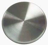 Round Burner Covers 4-pc. Set - Silver