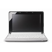 Acer Aspire One 8.9" Mini Laptop (1.6 GHz Intel Atom N270 Processor, 1.0 GB RAM, 120 GB Hard Drive, XP Home) White