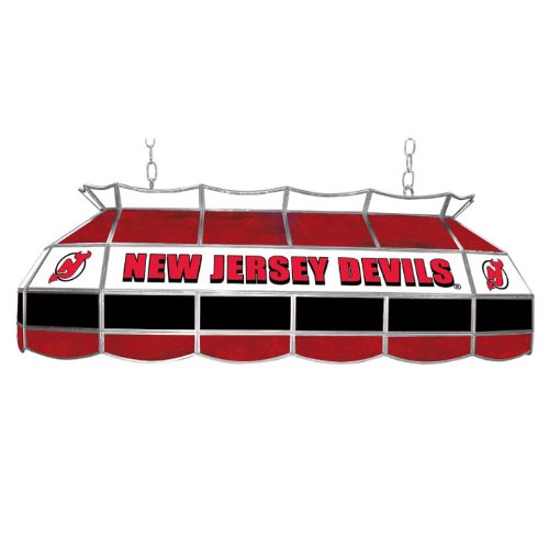 Trademark NHL New Jersey Devils Stained Glass 40-inch Lighting Fixture