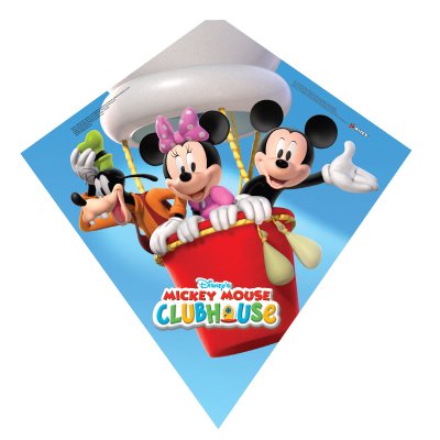 SkyDiamond 23 Poly Diamond Kite : MICKEY MOUSE CLUBHOUSE