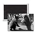 2 bear cubs - 3x2 inch Fridge Magnet - large magnetic button - Magnet