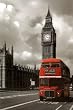 (24x36) London (Red Bus) Art Poster Print