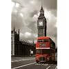 London - Red Bus Poster Print, 24x36 Collections Poster Print, 24x36