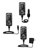 Deluxe Kit for the Sony Ericsson W850i includes a USB cable with Car and Wall Charger – Gomadic Brand w/ TipExchange Technology