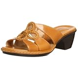 Clarks Womens Tobago Slide Sandal,Honey,8 M