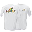 Peace Frogs Adult Retro Frog Short Sleeve T-Shirt
