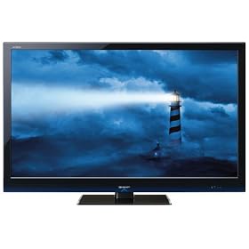 Sharp LC 46LE700E - 46" Aquos LED-backlit LCD TV - widescreen - 1080p (FullHD) - 100 Hz - HDTV - black, blue