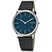 Skagen Men's 858XLSLN Steel Ultra Slim Black Blue Watch