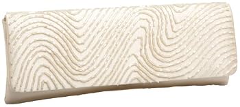 La Regale Slim Wave Bead Clutch