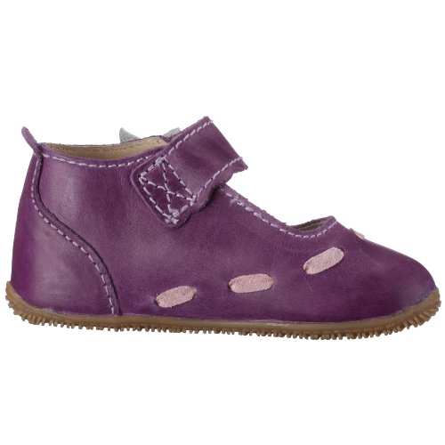 Living Kitzbühel Ballerina Blume 1711, Mädchen Babyschuhe, violett, (Violett 378), EU 23