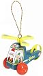 Fisher Price Mini Copter Christmas Ornament by Basic Fun