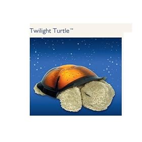 Twilight Turtle - Constellation Night Light with Small Plush Turtle