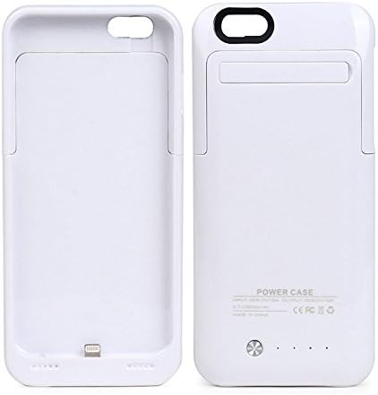 IPhone 6 Plus case, Ovis Hot 3500mAh Power Bank External Charger Cover Battery Case, Portable Charger Battery Back Up Power Bank Rechargeable Case for Apple iPhone 6 Plus 5.5 inch - White
