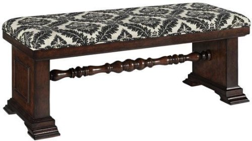 Quimby Hall Bench 48Hx18W DARK ESPRESSO