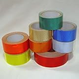 Reflexite REF-DB Retroreflective Daybright Tape: 2 in. x 10 yds. (White)